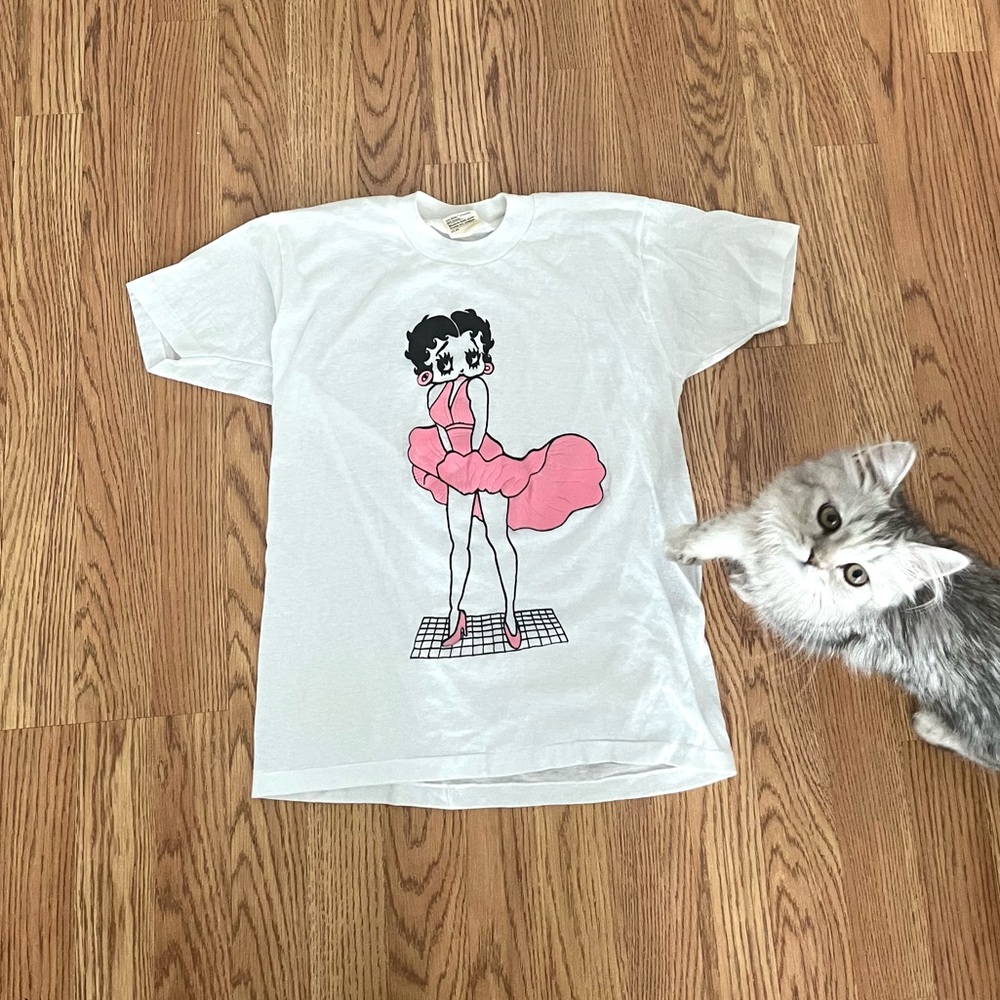 Vintage Betty Boop Marilyn Monroe Pose T-Shirt